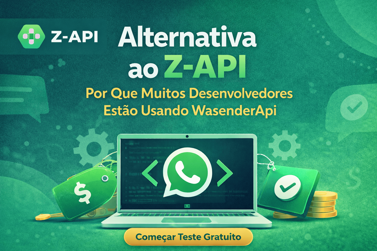 Alternativa ao Z-API: API de WhatsApp Mais Barata para Desenvolvedores