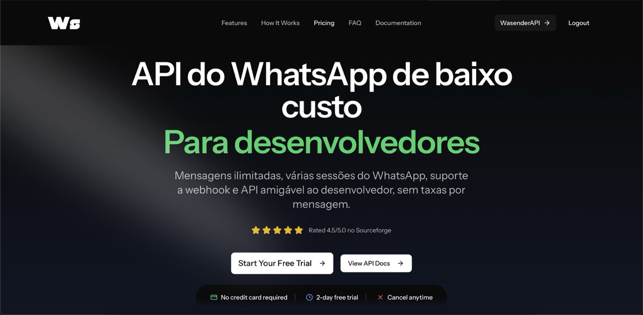 A Melhor API de WhatsApp Não Oficial para Desenvolvedores no Brasil – Conheça o WaSenderAPI
