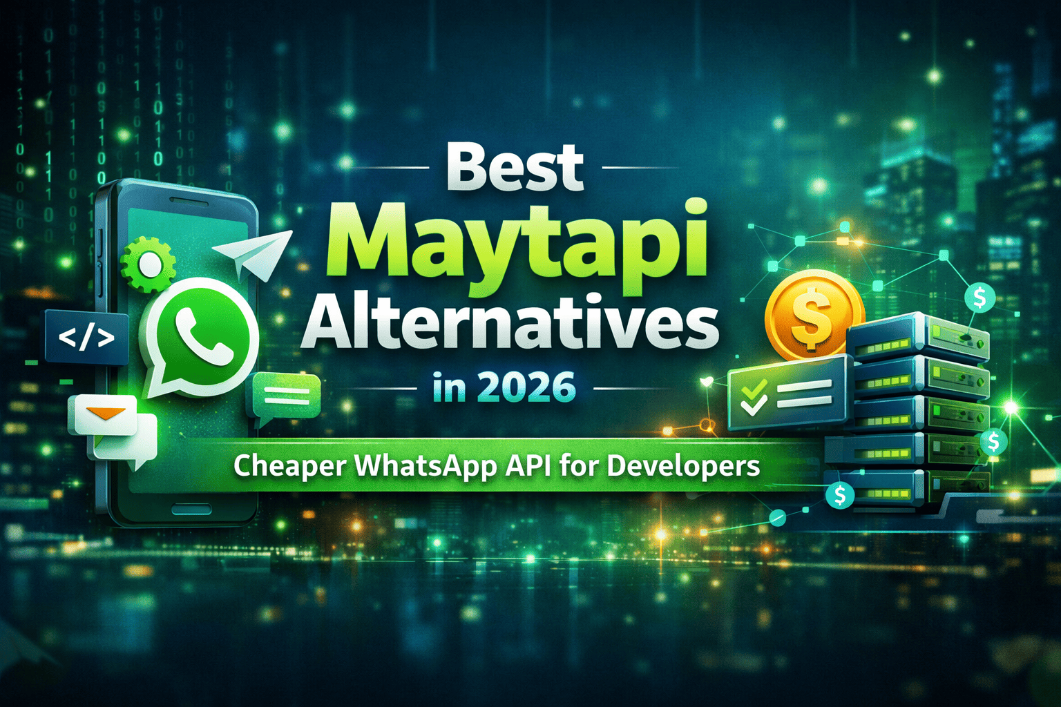 Best Maytapi Alternatives (2026) – Cheaper WhatsApp API for Developers